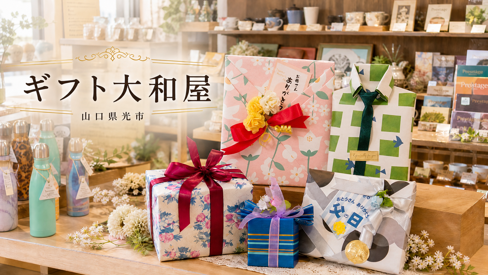 光市でおしゃれなギフトを贈るなら