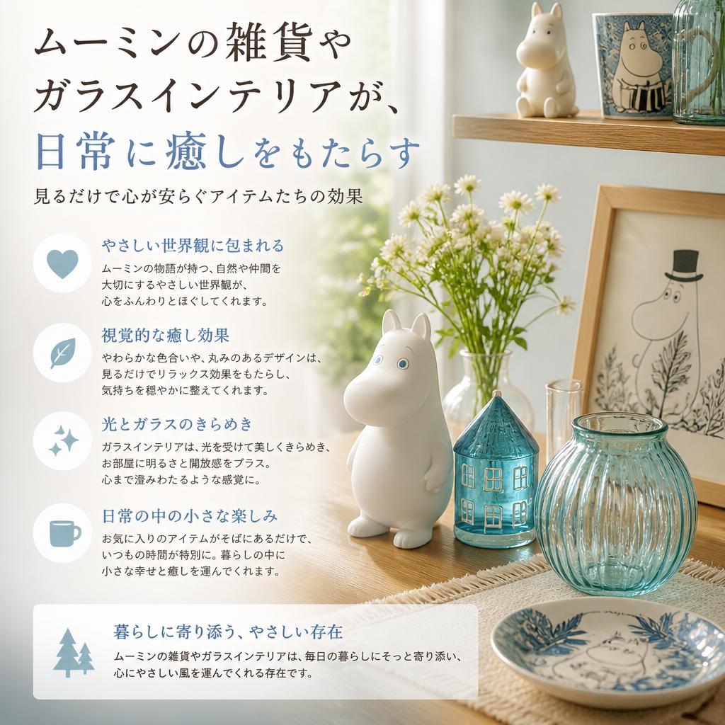癒しのアイテムとしてのガラスインテリア