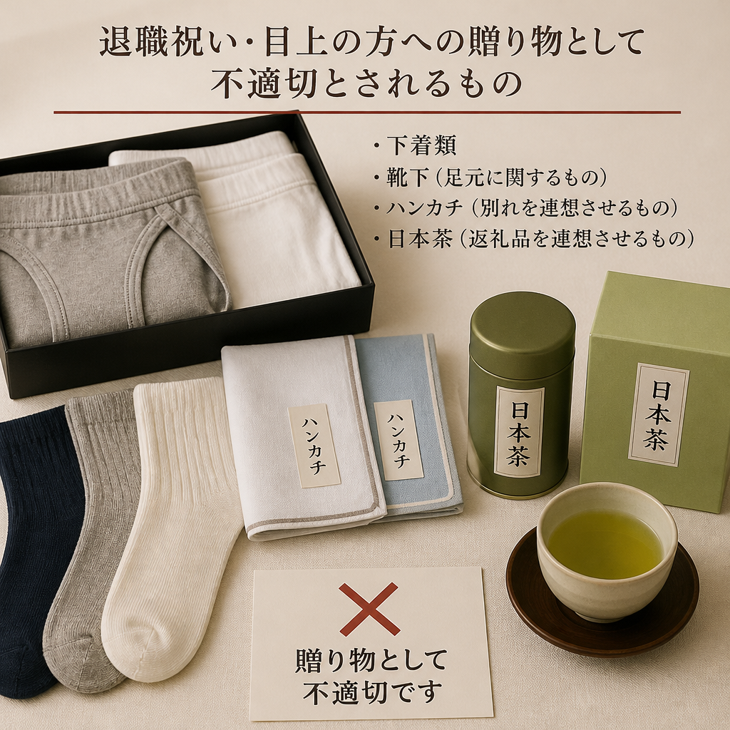 NGな品物はこれだ！失礼にならないために