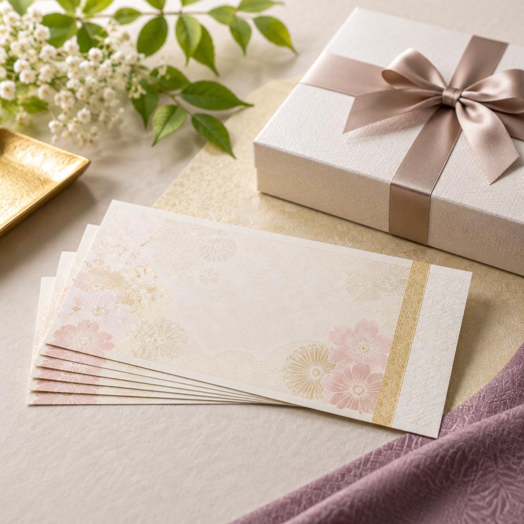 商品券はNG？金額が伝わる贈り物への配慮
